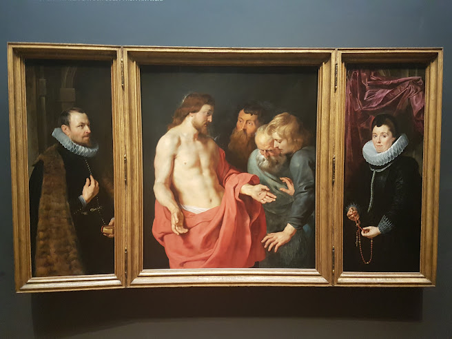 Peter Paul Rubens - Triptych The Incredulity of Saint Thomas at Amsterdam's Rijksmuseum
