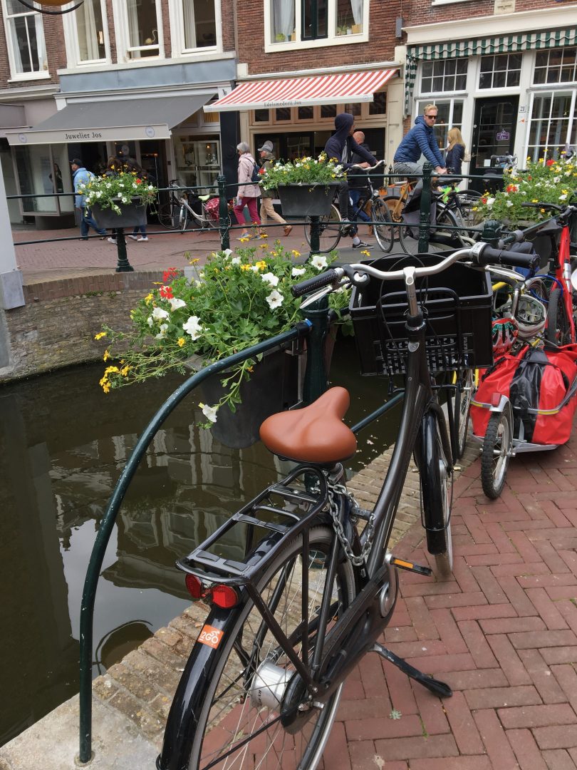 Bicycles on Gouda's lovely canals - Gouda, Netherlands