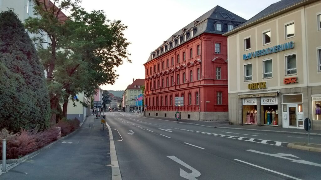 Quiet Streets of Würzburg, Germany