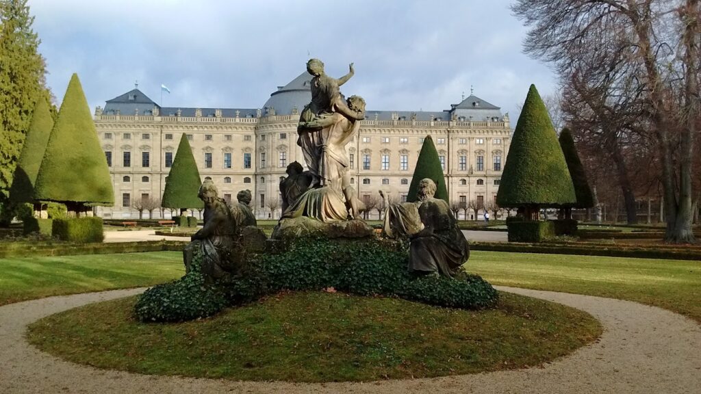 luxurious Residence Palace Gardens in Würzburg, Germany's Charming City