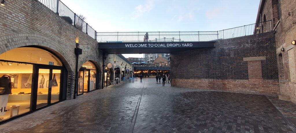 Coal Drops Yard near Kings Cross London