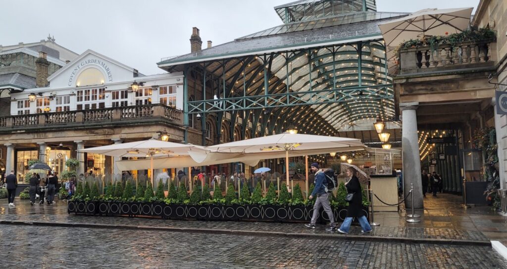 London's Covent Garden Market Hall