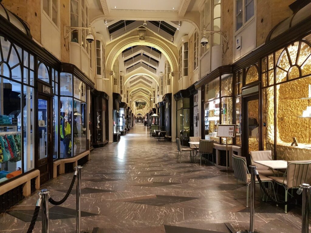 Picture of Shopping Arcades from the areas of SOHO, St James, and Piccadilly,