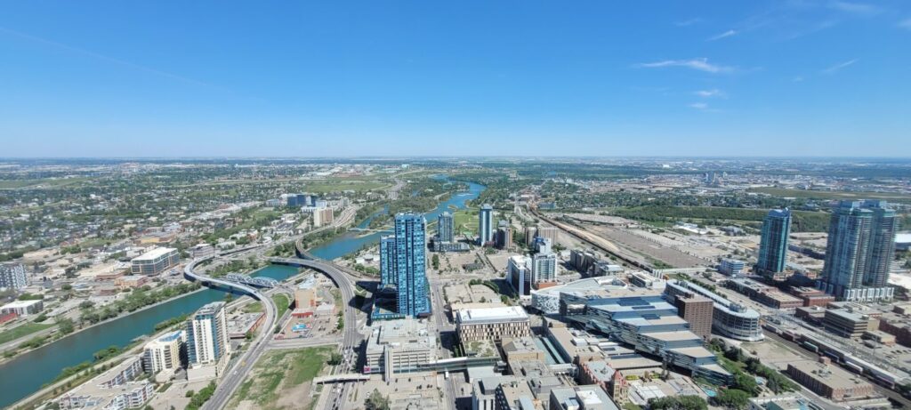 Calgary's rapidly developing East Village.