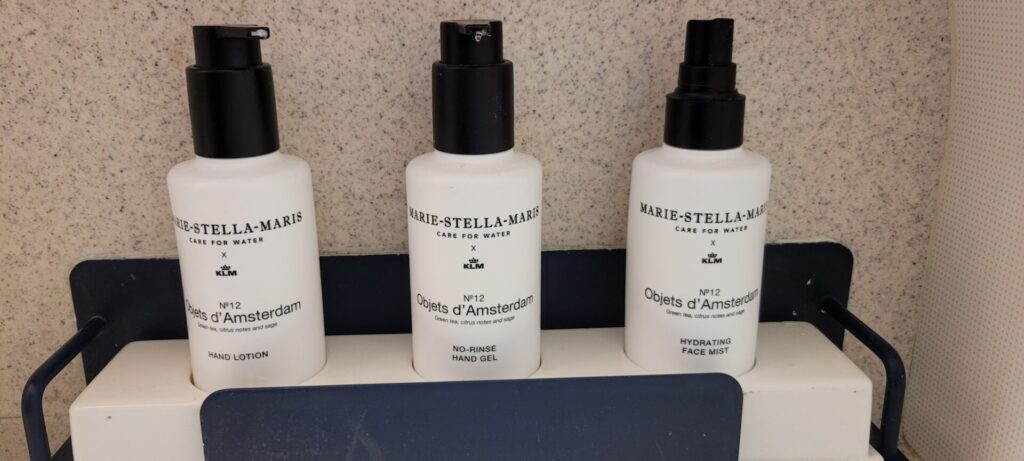 KLM toiletries in business - Marie-Stella-Maris from Amsterdam